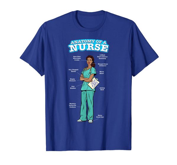 

anatomy of a nurse tshirt, nurses week 2019 gift shirt black, White;black