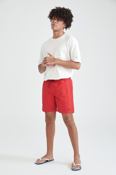 

men's swimwear red short sea shorts beach style model original