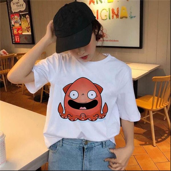 

women cute ocs cartoon t shirt tee femme white tshirt summer round neck shirts clothes