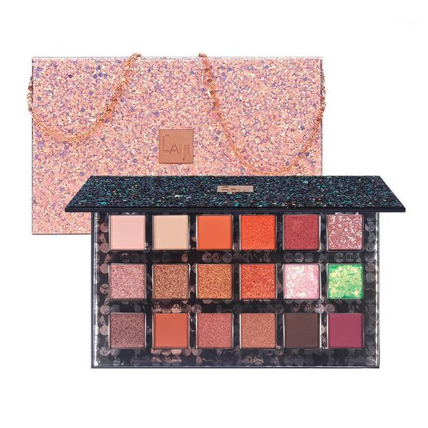 

style mercury retrograde 18 color eye shadow desert rose pearl bags beginners cross-border make-up1