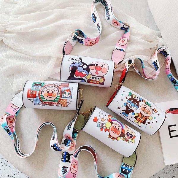 

cartoon children bag girls sesame street cylinder, Black