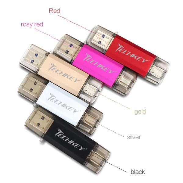 USB 3.0 Typ-C 3.1 USB-Flash-Laufwerk 3.0 64 GB Metall Custom Pen Drive 32 GB USB-Stick 16 GB für Telefone Micro-Flash-Typ