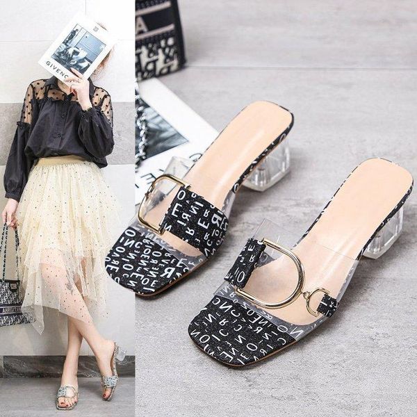 

sandals 35-45 size large women's shoes fat foot female ins tide fairy style fashion crystal roman trend, Black