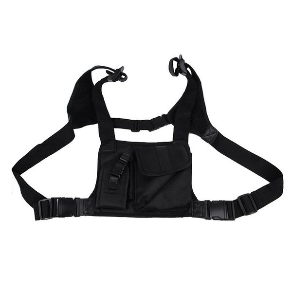

backpack walkie-talkie nylon chest bag two-way radio vest shoulder