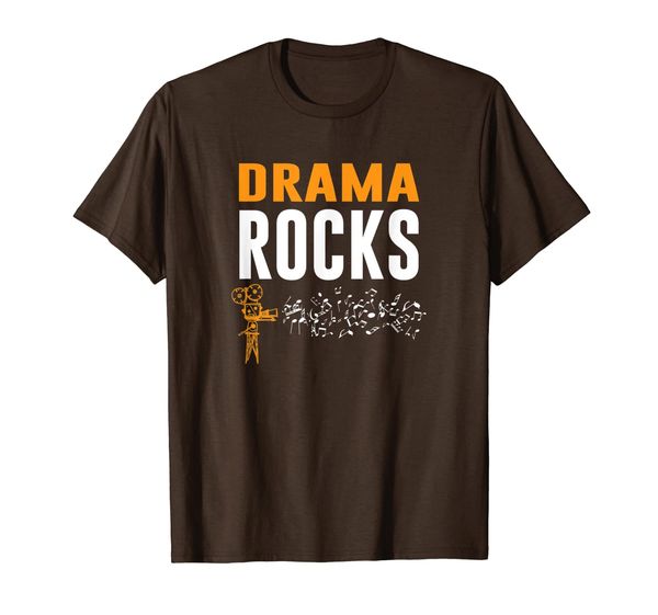 

Drama Rocks Cool Theatre T-Shirt, Mainly pictures