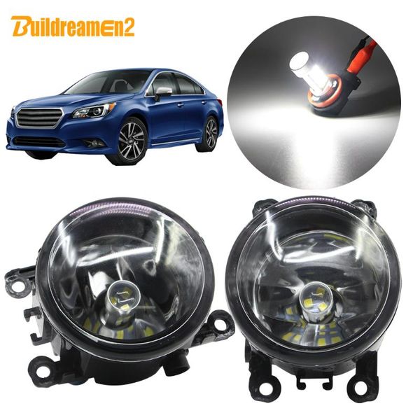

other lighting system buildreamen2 for legacy 2010 2011 2012 car accessories h11 fog light kit lampshade + bulb drl daytime running 1