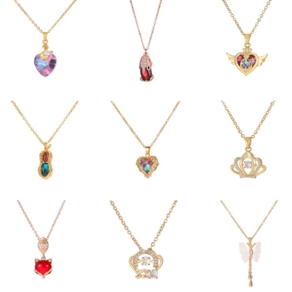 

titanium steel necklace does not fade, heart the ocean is in a state of flux, Black