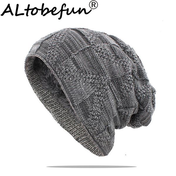 

women men winter warm hat for outdoor new wool knitted beanies skullies casual cotton hats cap ht137b, Blue;gray