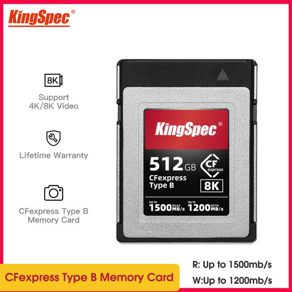 Hafıza Kartı 256 GB 512 GB CFEXPRESS Yüksek Hızlı CFEXpress Tipi B Kart Anıları Kart Dijital Kamera Ham 4 K 8K Video