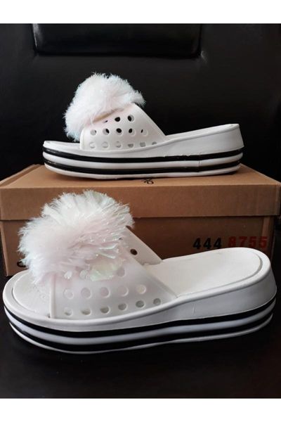 

slippers women white summer home slipper-casual, Black