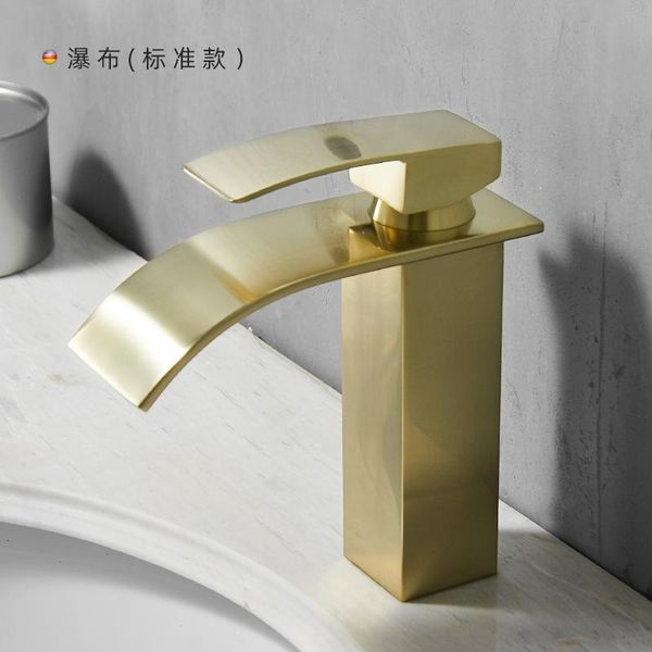 

vintage gold luxury brass faucet antique kitchen sink faucet bathroom single hole grifo pared home accessories bk50bf