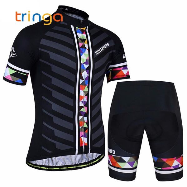 

racing sets 2021 men's summer cycling jersey set male mountain bike clothing mtb bicycle wear clothes maillot ropa ciclismo men, Black;blue