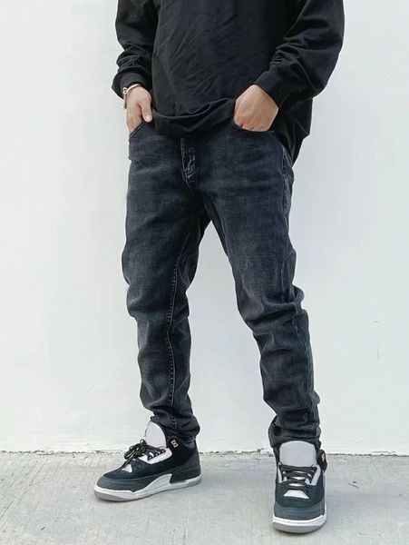 

men slant pocket jeans q7lv#, Blue