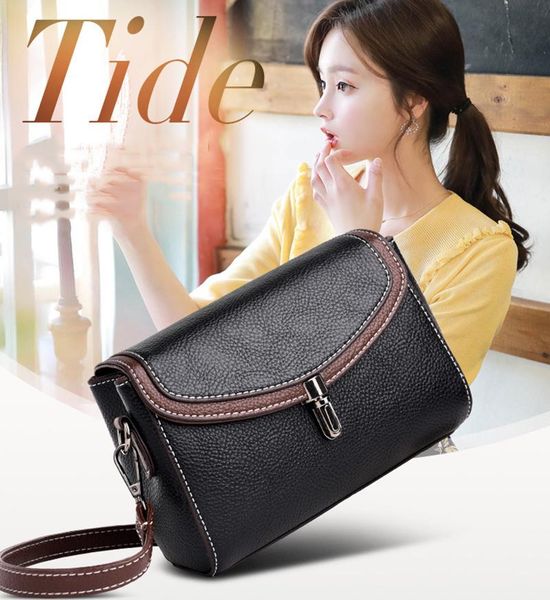 

evening bags luxury fashion crossbody for women solid color square bag vintage pu leather lady lock shoulder sac main femme