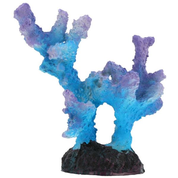 

1pc aquarium landscape coral ornament resin underwater decoration decorations