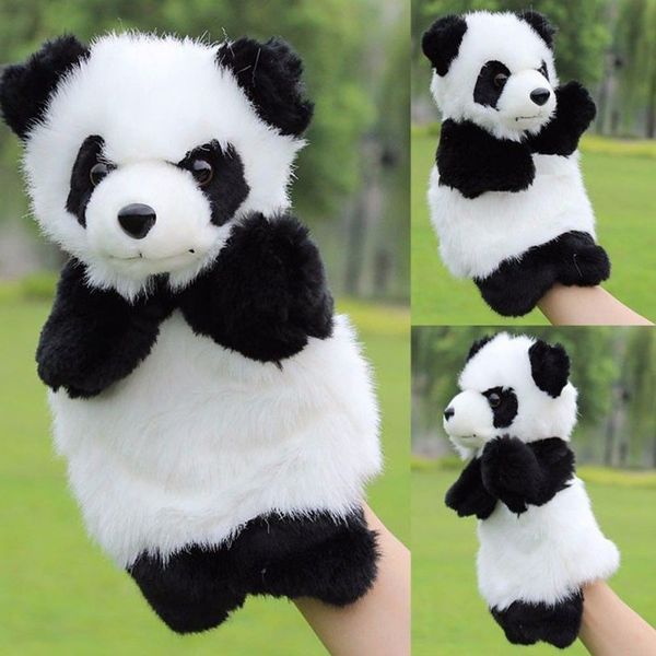 

baby children panda hand puppet toy child interactive story telling hand puppet baby kids doll soft plush toys