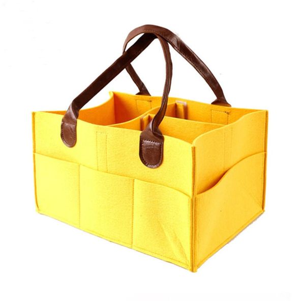 

children's diaper creative high capacity felt storage bag