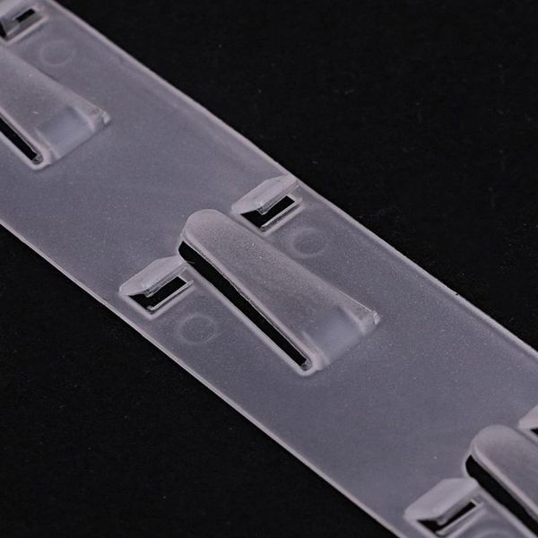 

hooks & rails 5pcs supermarket snack hanging strips store hang display hanger retail merchandise clip kitchen storage