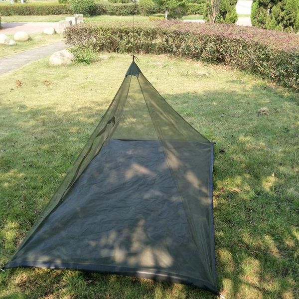 

outdoor pads camping mat mosquito net triangle portable tent garden hiking fishing