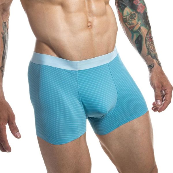 

underpants underwear men boxer briefs hombre mens boxers striped cuecas comfortable breathable homme size s-2xl, Black;white