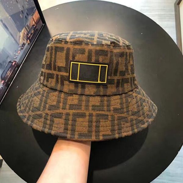 

wholesale fashion sun bucket hat women men hats luxurys designers caps hats mens bonnet beanie summer hat cap fitted hat trucker letter f ca, Blue;gray