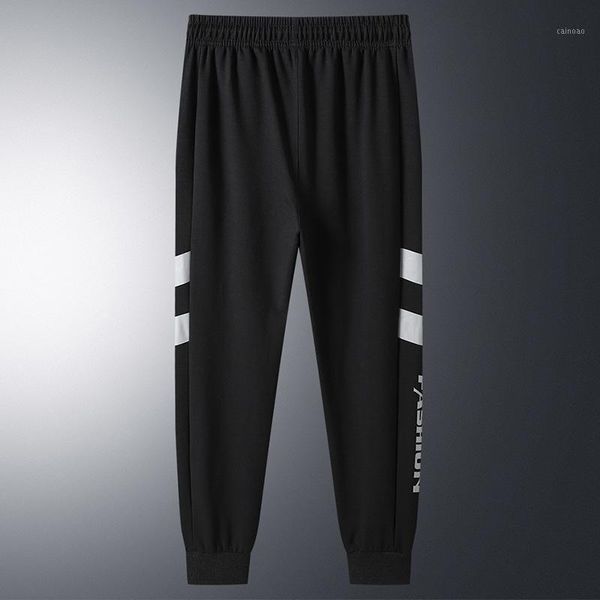 

men's pants sports arrival fashion autumn korean version of the trend loose feet overalls casual long mens clothing, Black