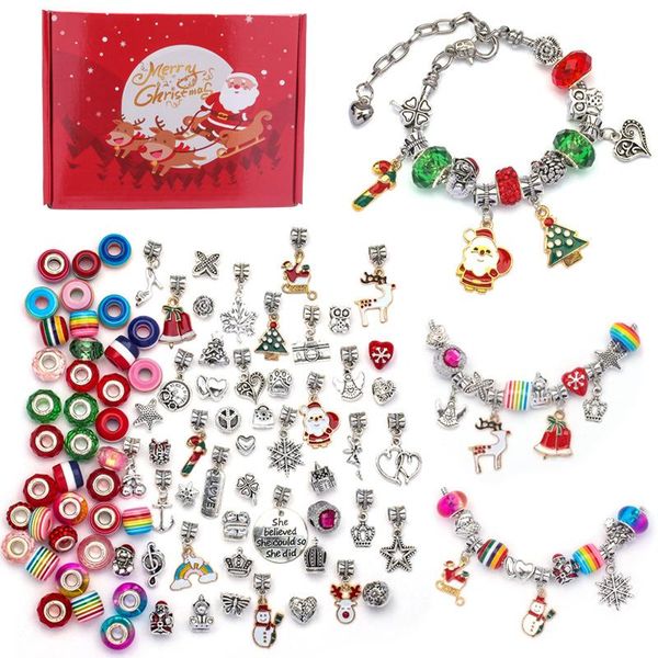 

other christmas present murano beads set charms for bracelet making diy fine bracelets accessories kit women kids gift 2021