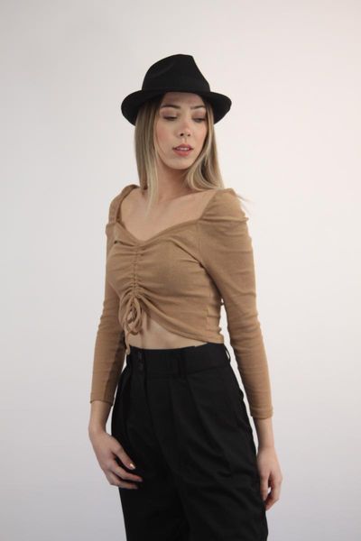 

women's blouses & shirts balloon blouse brown sxs09, White
