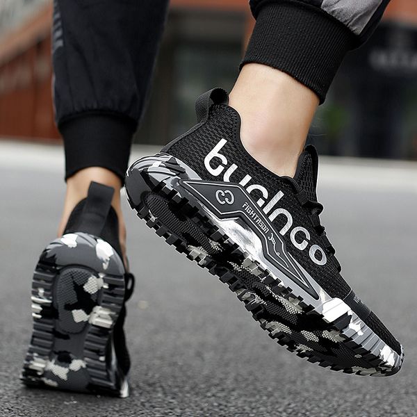 

2021 arrival mens breathable running sports shoes white black green outdoor tennis trainers sneakers size 40-45 y-111