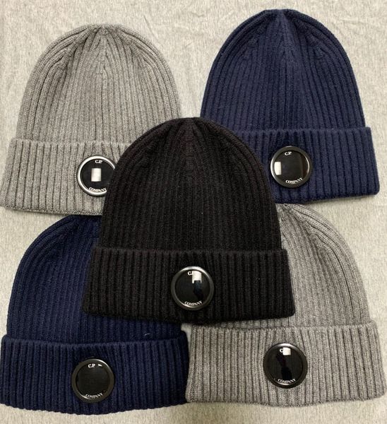 

fashion hat one glasses beanies men autumn winter wool knitted skull cap outdoor sports hats women uniebeanie caps, Blue;gray