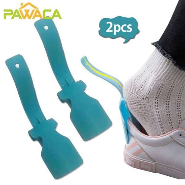 

clothing & wardrobe storage 2pcs lazy shoe helper wear horn shoehorn easy on and off sturdy slip aid lifter