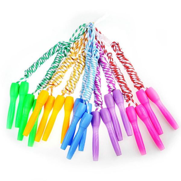 

jump ropes 5 colors 2.5m children gifts bearing skipping rope handle bold pvc gym exercise fitness training equipment