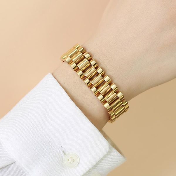 

link, chain watch link bracelet, bracelet,stack gift for her, Black