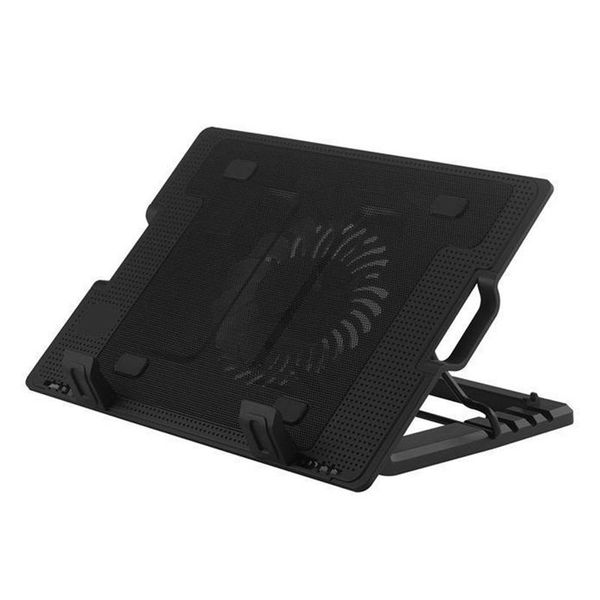 

15.6 inch gaming lapcooler 5 adjustable heights two usb port mute cooling pad notebook stand for fans & coolings