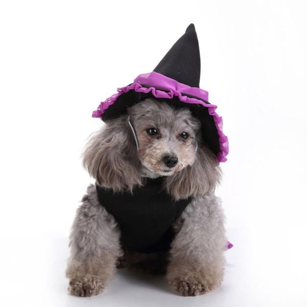 

design hat funny pet clothing for party decor supplies (wizard suit) cat costumes