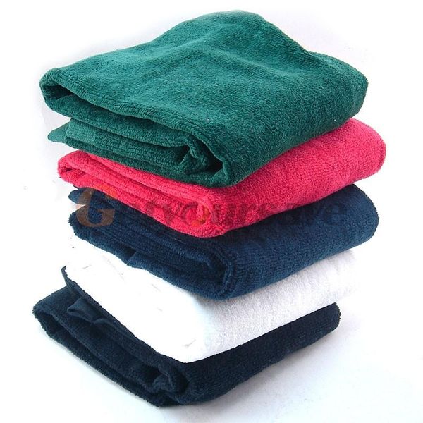 

towel touch golf tri-fold with carabiner clip sports hiking cotton 40x60cm