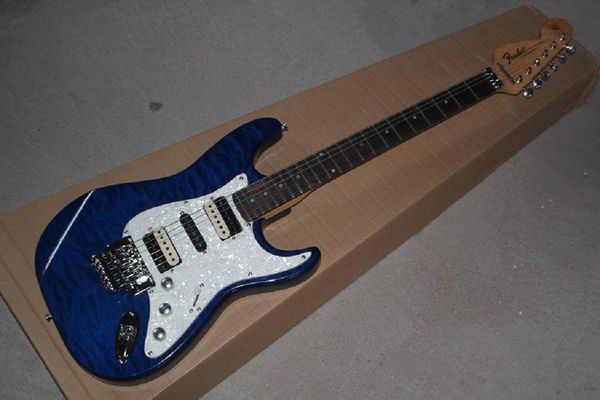 

st custom body floyd rose tremolo electric guitar white pickguard electric guitar