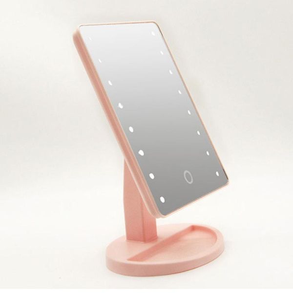 

compact mirrors cashou12 professional led touch screen makeup mirror luxury with 16 lights 360 degree adjustable table make up