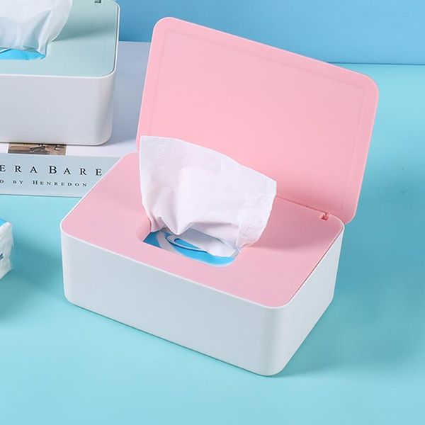 

high tissue box with lid baby wipes dispenser pouch for napkin wet wipe storage home car uej boxes & napkins