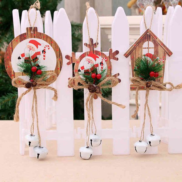 

christmas decorative bell pendant new decoration tree door