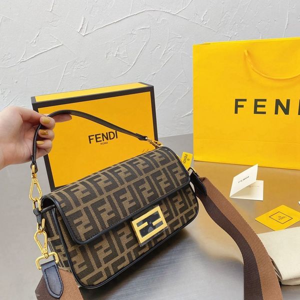 

2020 fashion underarm double f retro old flower stick ins super vintage women's single shoulder bag crossbody bag ysj