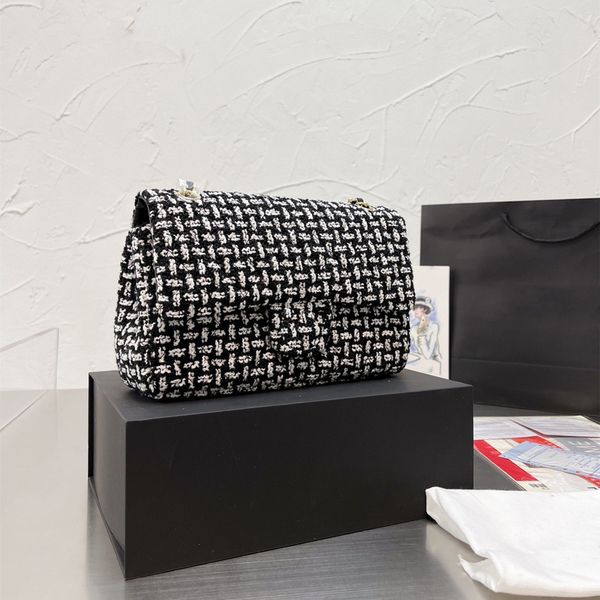 

fashion handbag women luxury designers bags womens woolen fabric shoulder bag classic wear-resistant perfect size