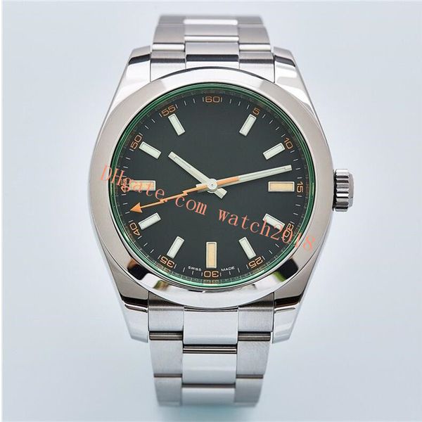 

mens watches 116400 40mm bp maker asia 2813 sapphire glass luminous mechanical 316l stainless steel bracelet wristwatches, Slivery;brown