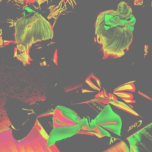 

hair accessories korean cotton bows standing head girls clips children headwear summer spring cute boutique headdress, Slivery;white