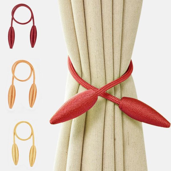 

other home decor arbitrary shape strong curtain tiebacks plush alloy hanging belts ropes holdback rods accessoires