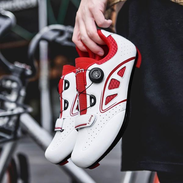

cycling footwear mtb shoes men self-locking racing road bike outdoor sapatilha ciclismo professional mountain bicycle sneakers, Black
