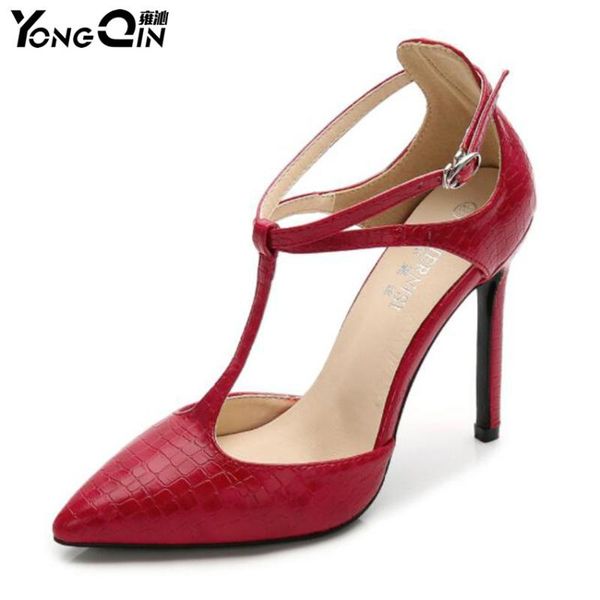 

patent leather wonen pumps fashion office shoes women high heels women's wedding party dress, Black