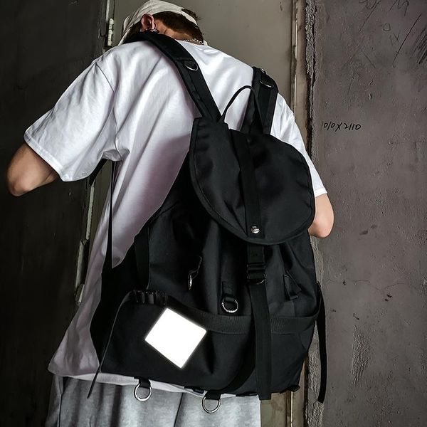

backpack real po workwear korean high school large capacity schoolbag