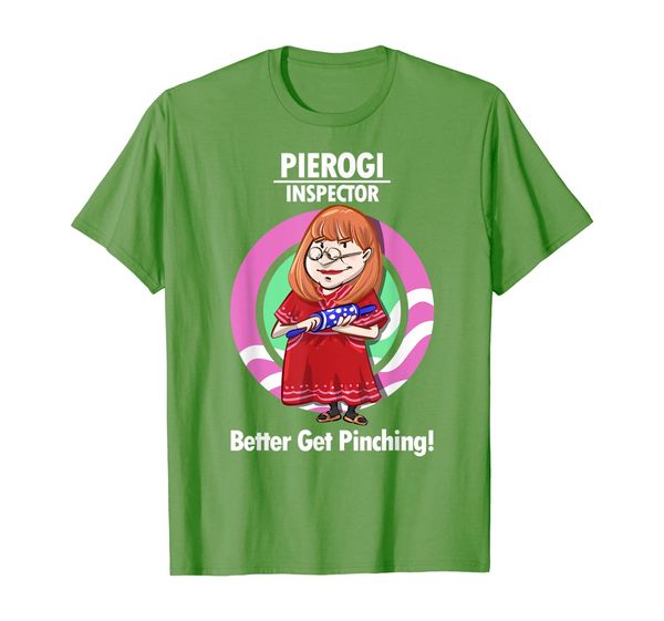 

pierogi inspector t shirt cute funny xmas dinner gift, White;black