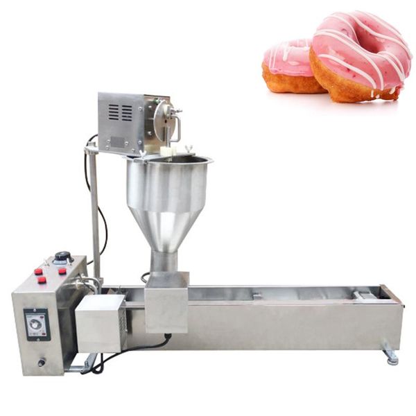 

bread makers automatic commercial donut machine single row auto doughnut maker electric fry intelligent control panel 2500w